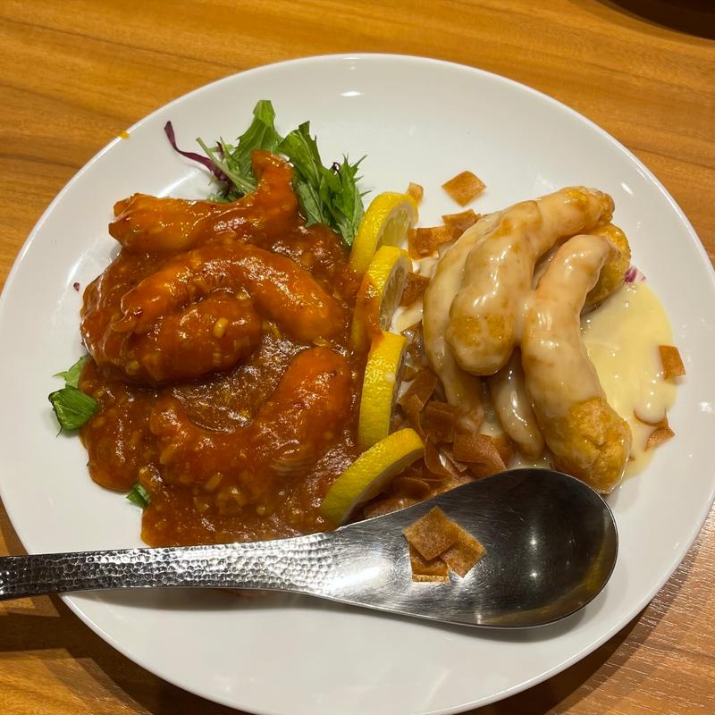 大海老のチリソースとマヨネーズ(Maison China Umemoto)