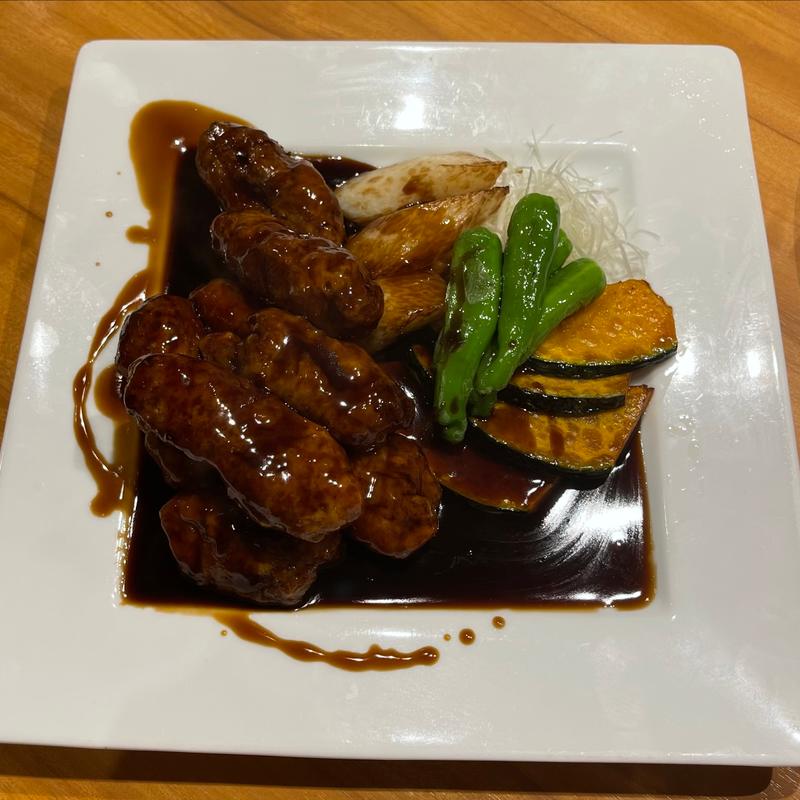 三元豚の黒酢酢豚(Maison China Umemoto)