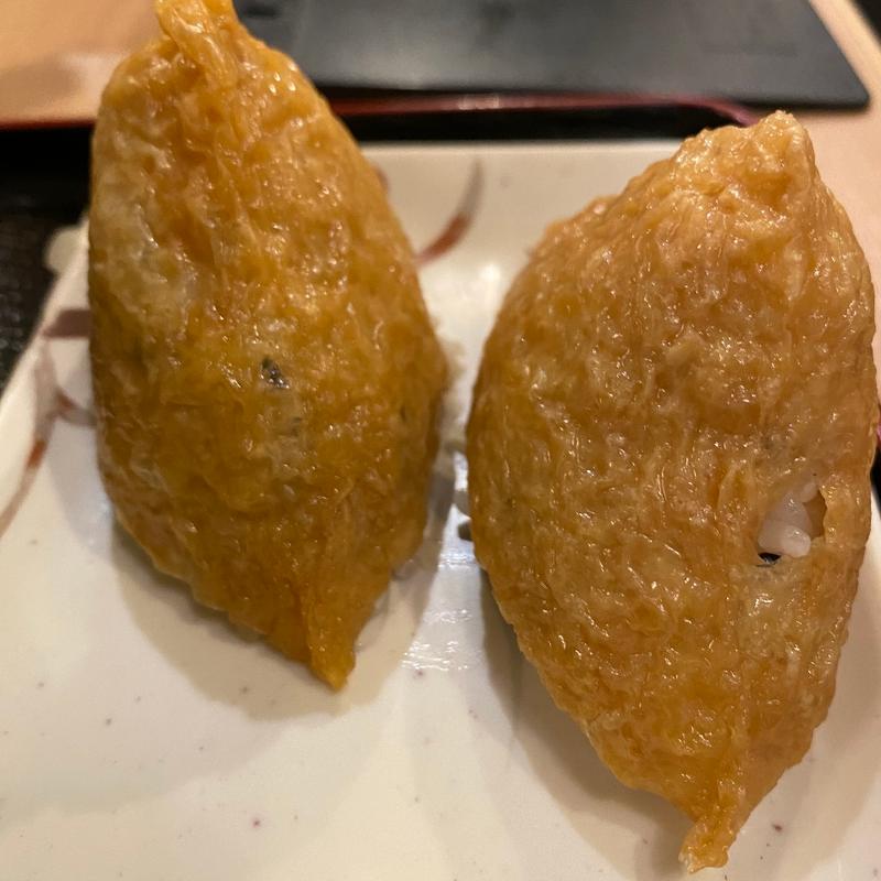 いなり寿司(因幡うどん ソラリアステージ店)