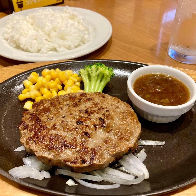 ココスのハンバーグ ライス(ココス 烏山店 （COCO'S）)