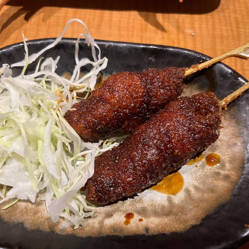 味噌串かつ(風来坊 エスカ店)