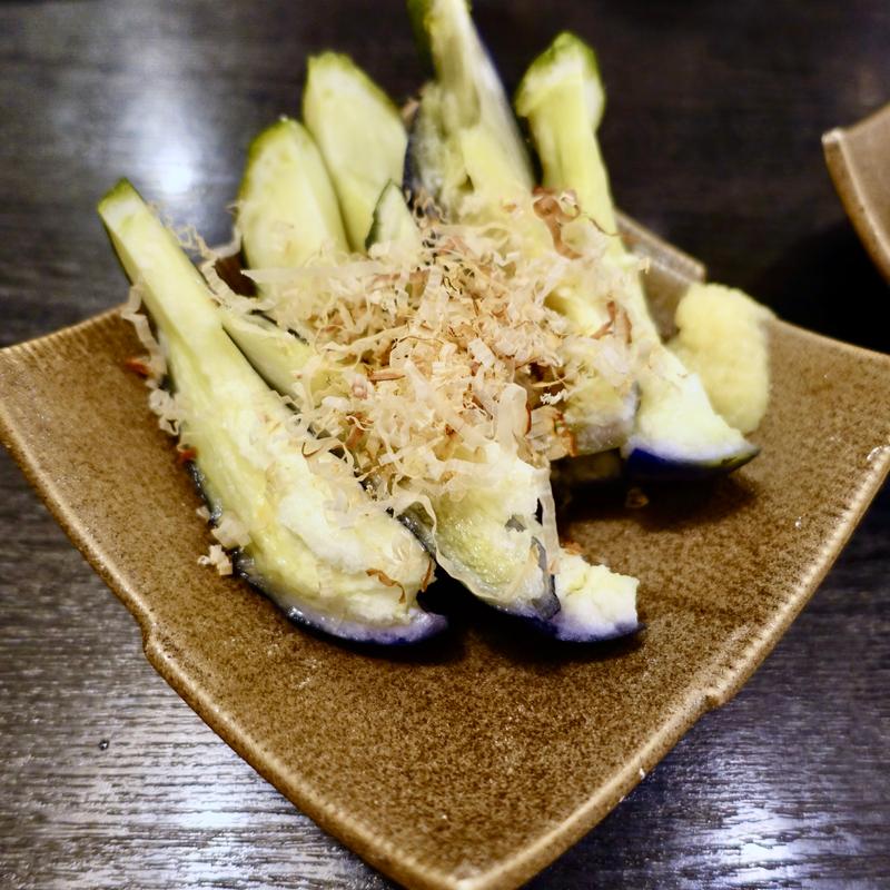 水茄子漬物(海鮮問屋吾作どん西田辺本店)