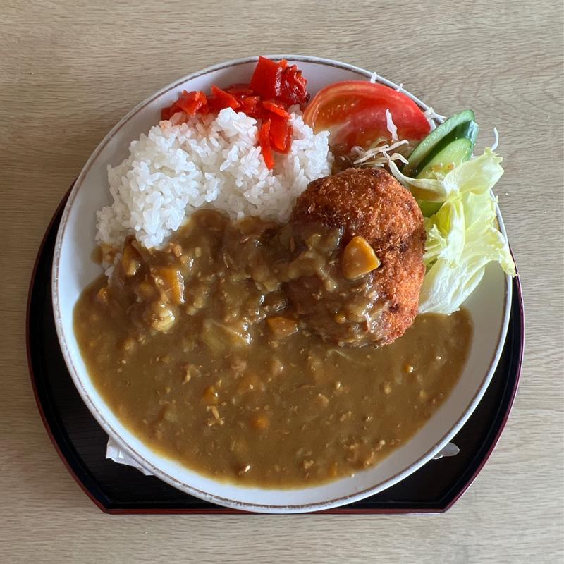コロッケカレー(松葉食堂 )