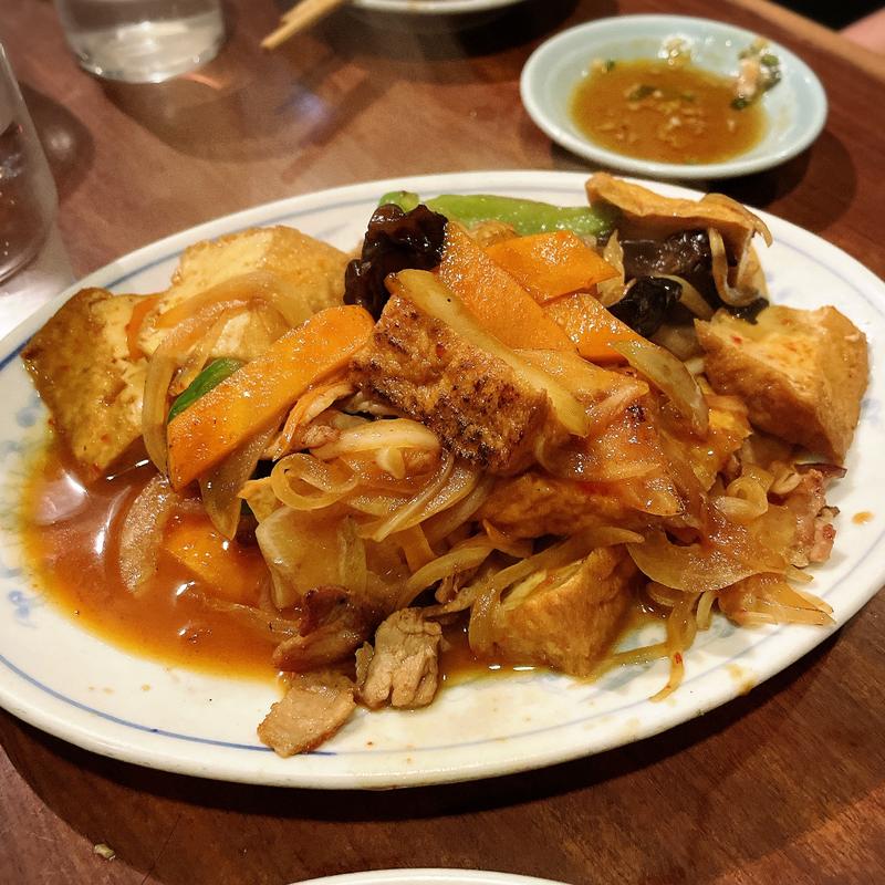 厚揚げ肉炒め(高伸)