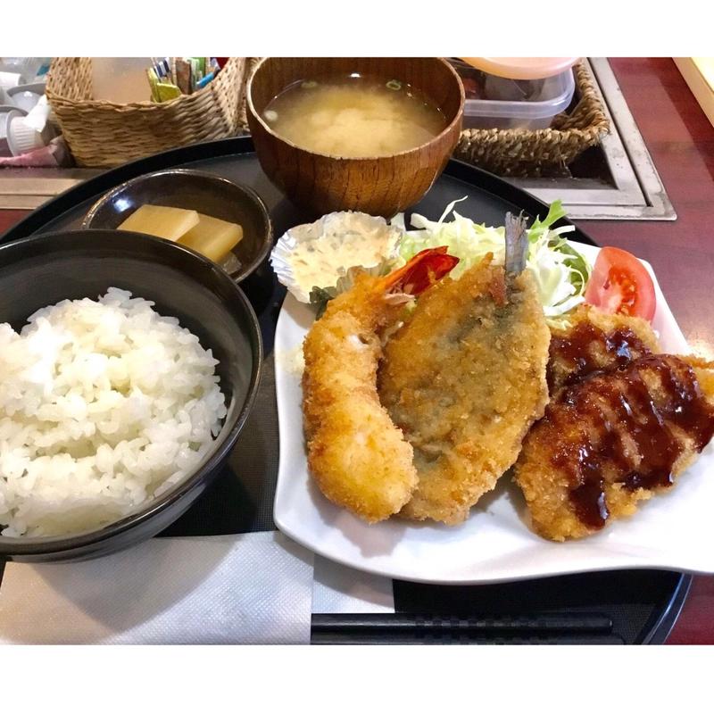 ミックスフライランチ(ランチ たいへい)