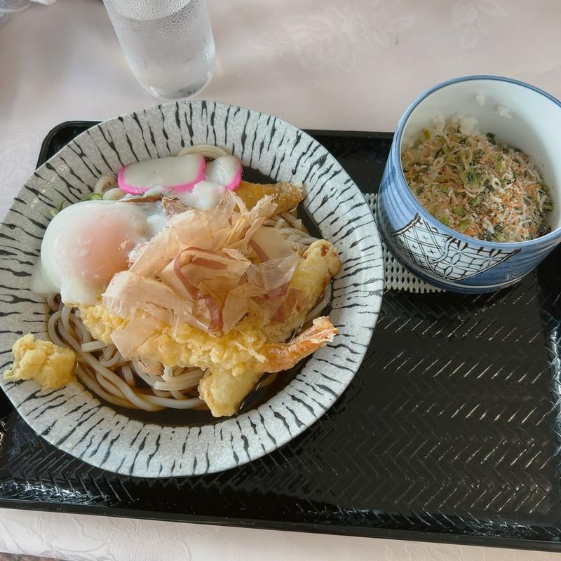 ぶっかけ太閤うどんセット(太閤坦カントリークラブ)