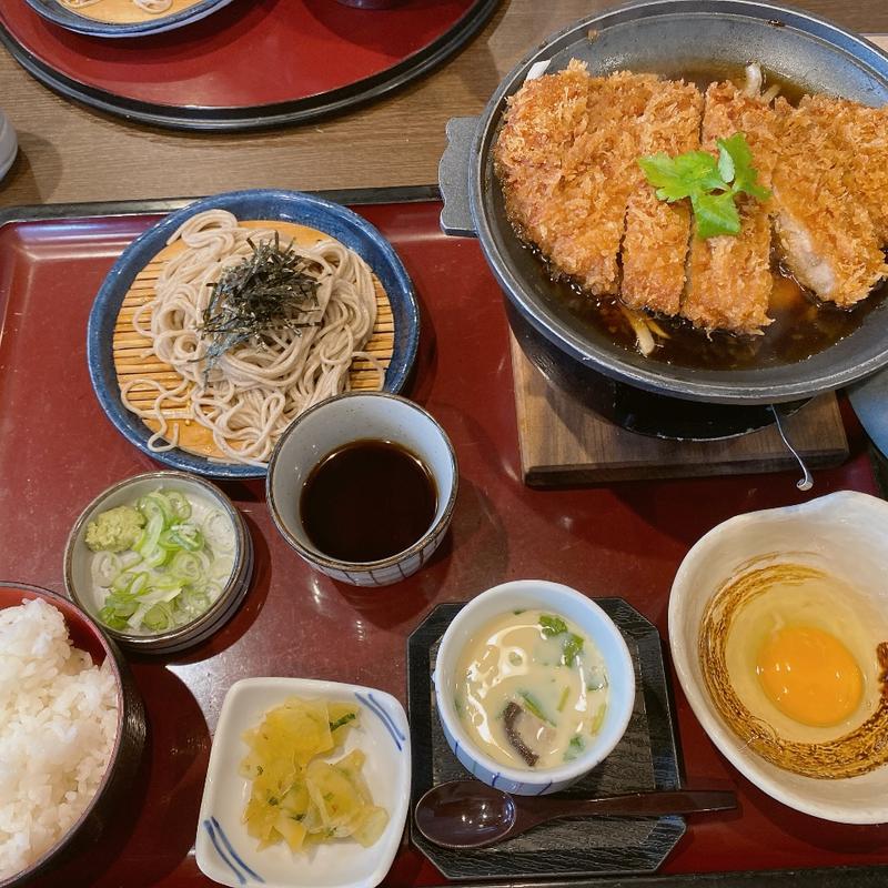 カツ煮定食(サガミ 富田林店)