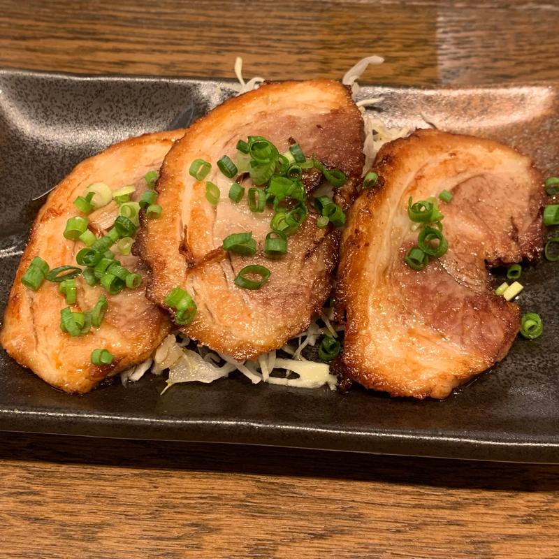 自家製炙りチャーシュー(肉汁餃子のダンダダン 国立店)