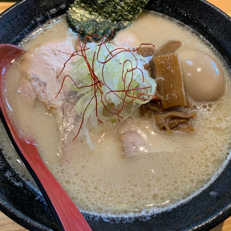 鶏豚骨ラーメン(塩)(ラーメン樹)