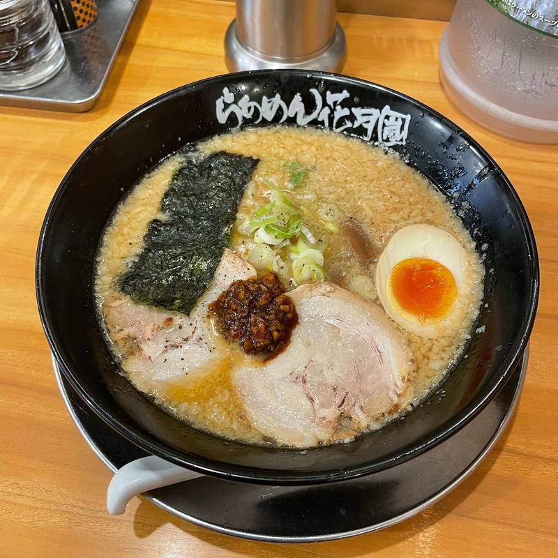 嵐げんこつらあめん 醤油(らあめん花月嵐雪谷大塚店)