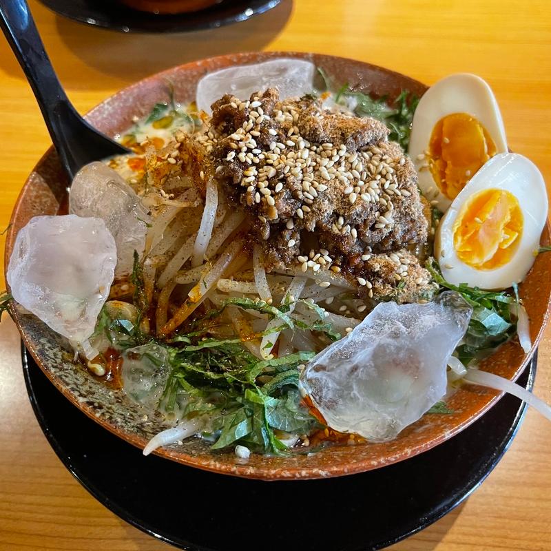 冷やし坦々麺(らーめん橋本食堂)