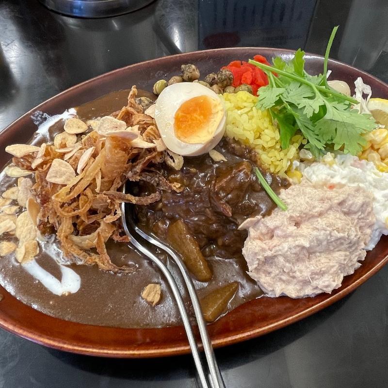 黒い肉カレー(カレーは飲み物。 秋葉原店 )
