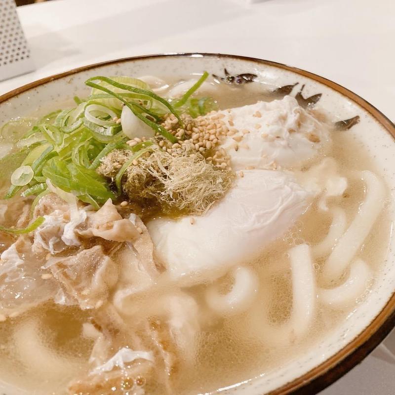 かすうどん(博多長浜ラーメン健太)