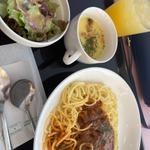 ランチセット　スパゲッティ