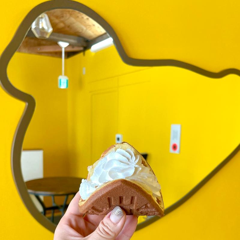 わっふる　生クリーム(豊島屋 瀬戸小路)