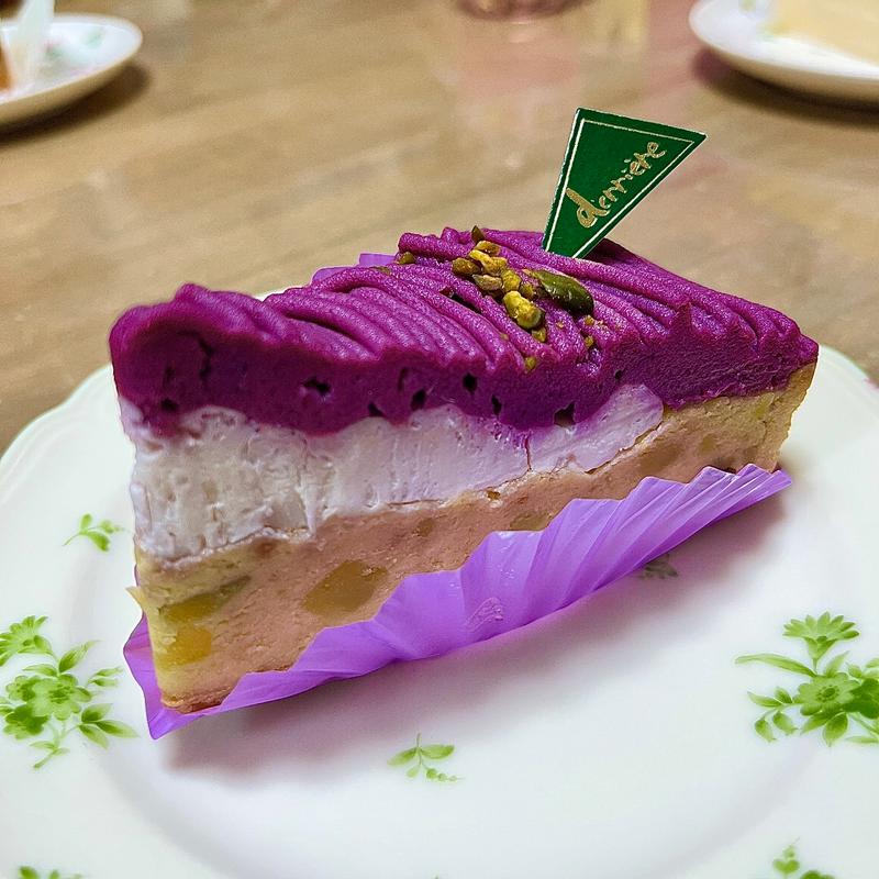紫いものスイートポテトタルト(ドゥリエール )