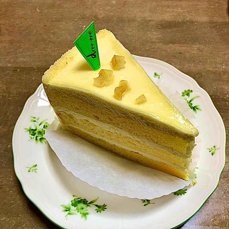 レモンのショートケーキ(ドゥリエール )