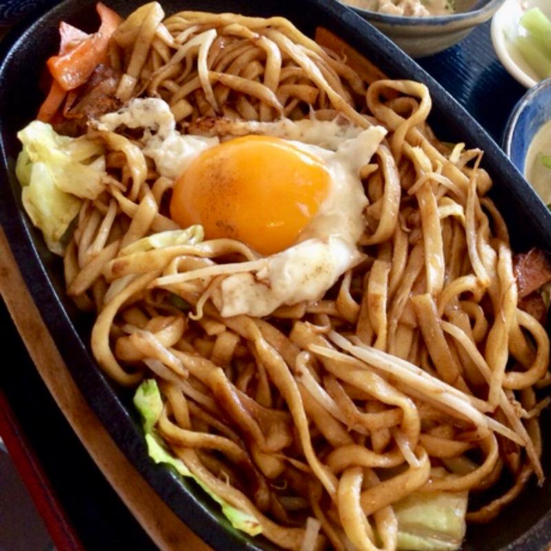 沖縄焼きそば定食(スーパーセンタートライアルりんくうタウン店)