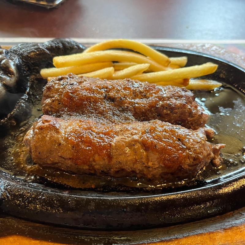 炭焼きがんこハンバーグランチ(ブロンコビリー 春日井高蔵寺店 )