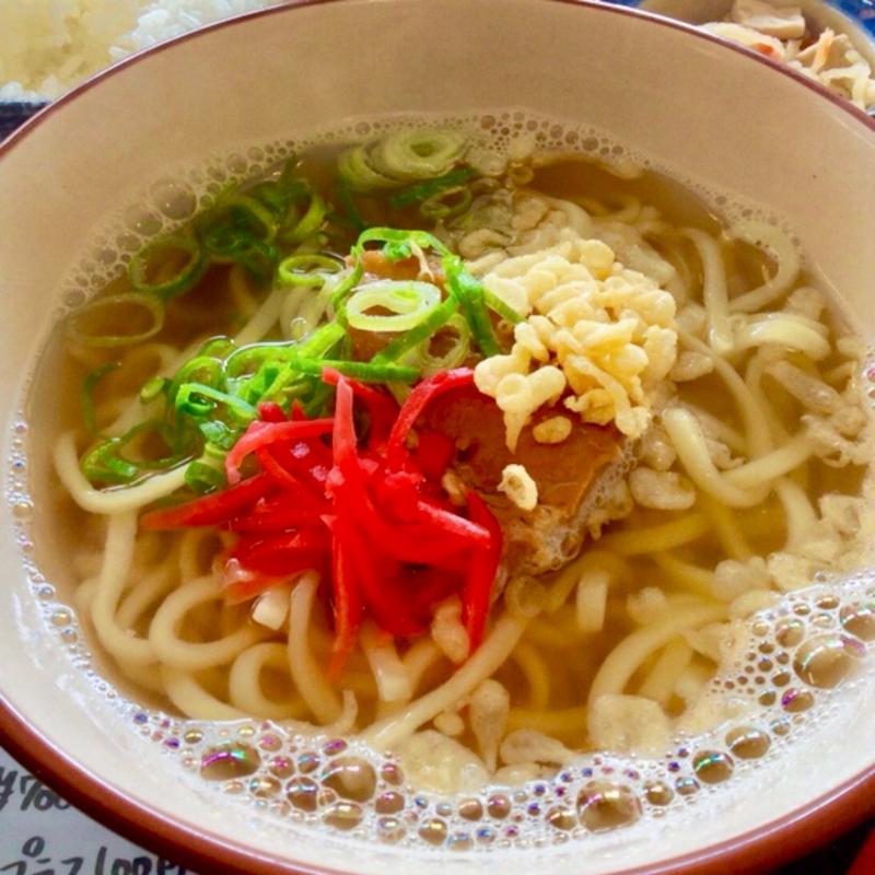 WANOYA風 沖縄そば定食(スーパーセンタートライアルりんくうタウン店)