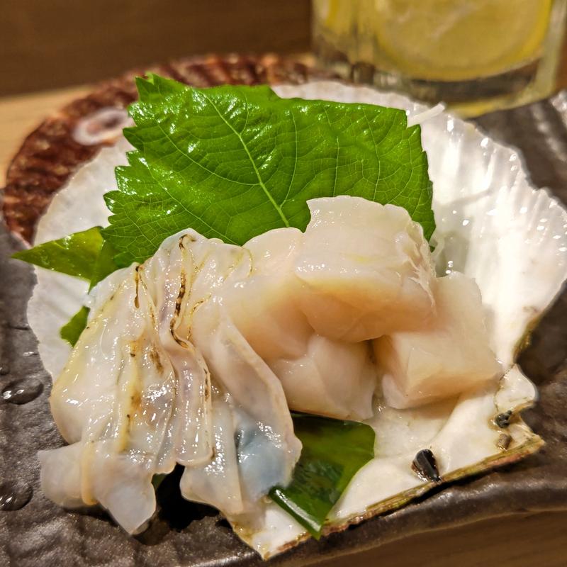 活ほたて(貝 刺身専門店 しらはら 関内)