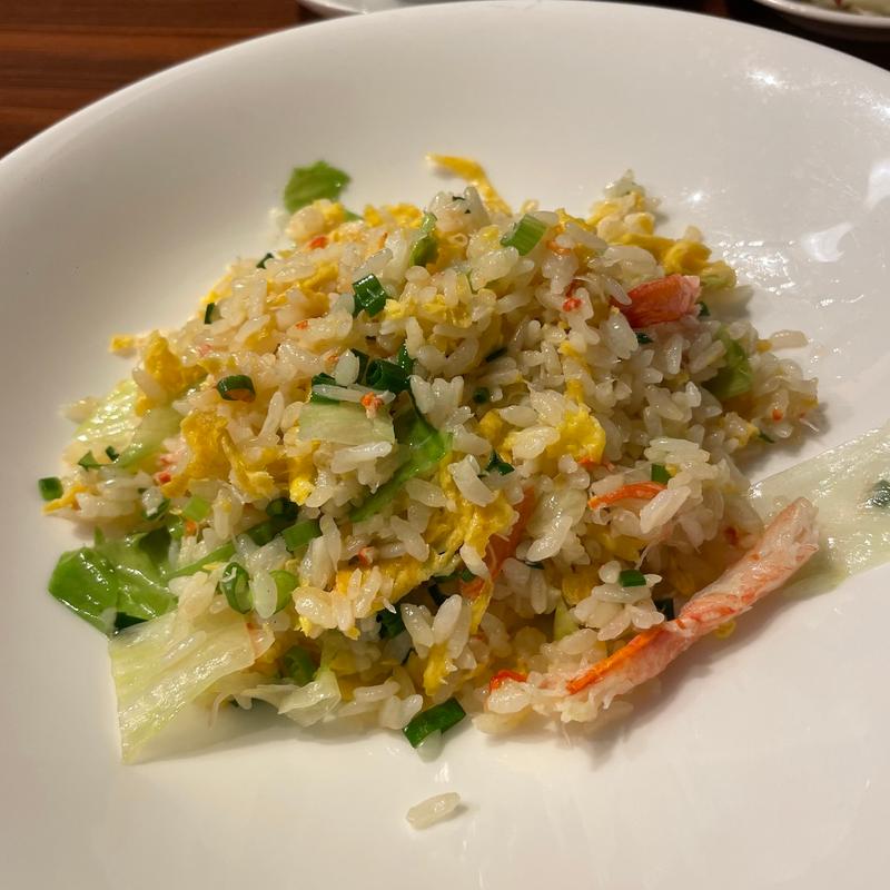 蟹炒飯セットの蟹炒飯(南翔饅頭店 ミッドランドスクエア店)