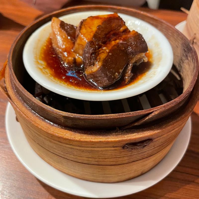 南翔点心セットの豚の角煮(南翔饅頭店 ミッドランドスクエア店)