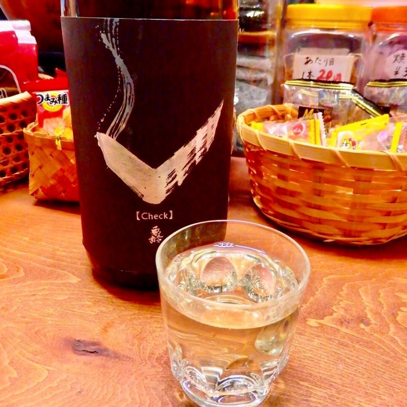 亀齢 Check 金 特別純米無濾過生原酒(亀齢酒造)(白菊屋（有）)