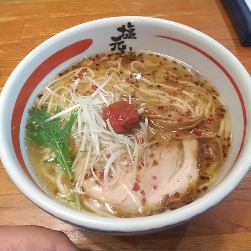 梅塩ﾗｰﾒﾝの餃子ｾｯﾄ(長浜塩元帥 )