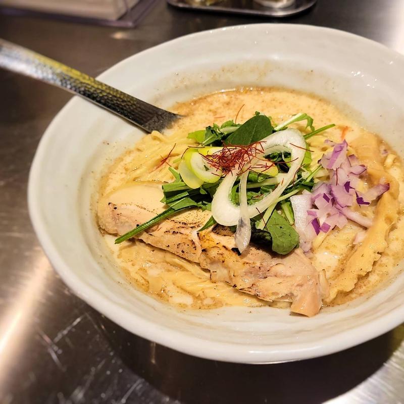 グリーンカレーソバ(バサノバ原宿)