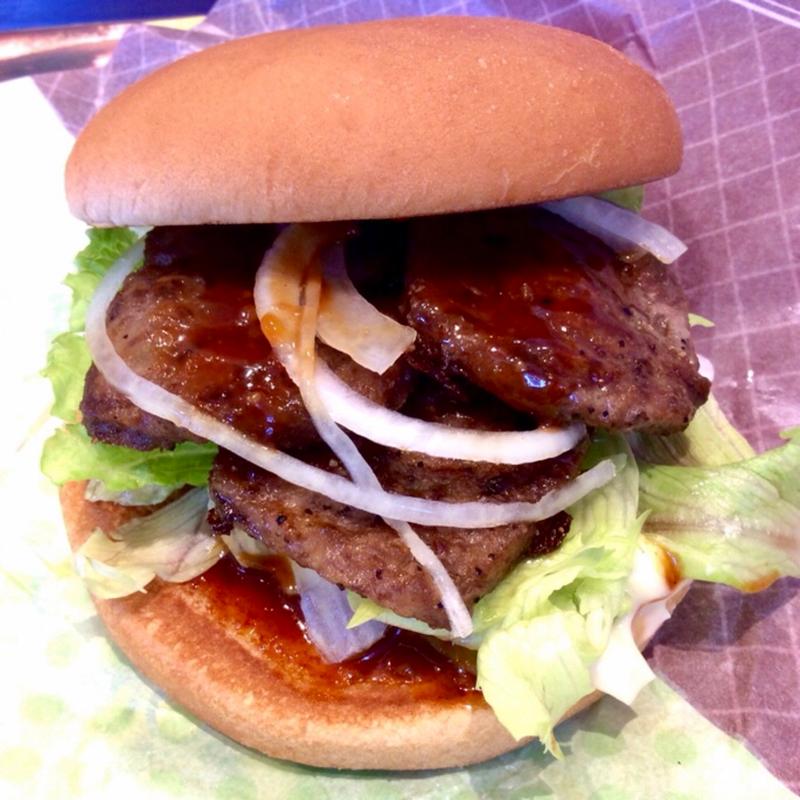 やわらか焼肉バーガー(ロッテリア 阪急曽根駅店)
