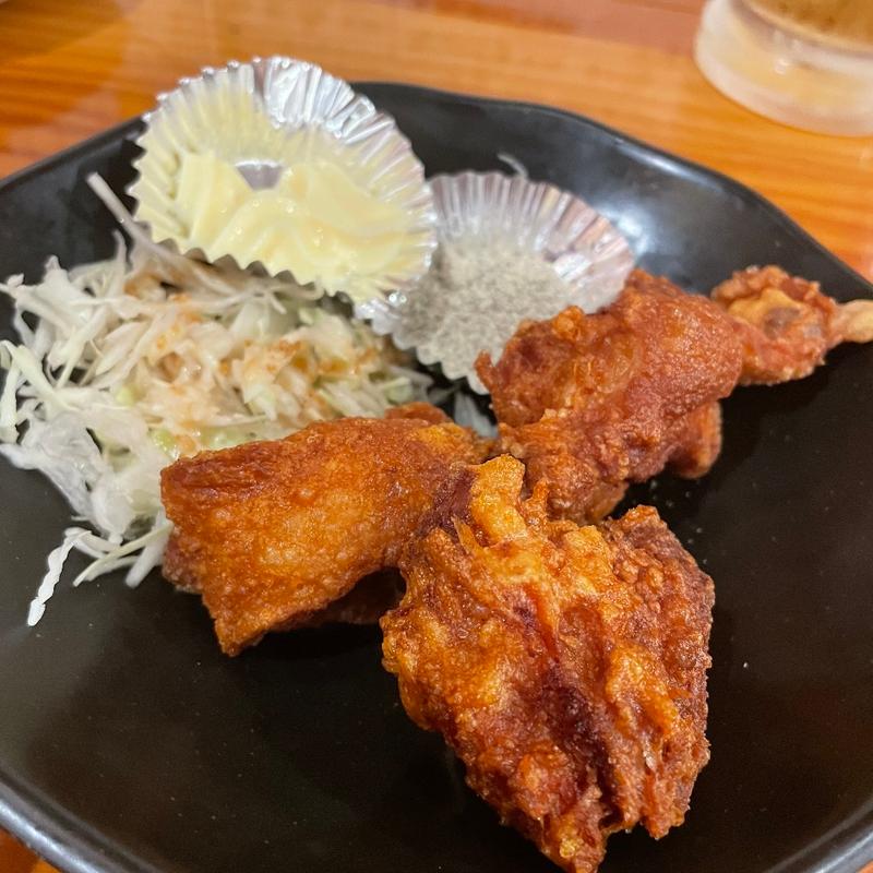 鶏もも唐揚げ 3ケ(海鮮屋台 おくまん 鳳駅前店)