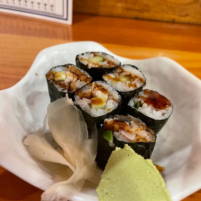 鰻きゅうり巻き(海鮮屋台 おくまん 鳳駅前店)