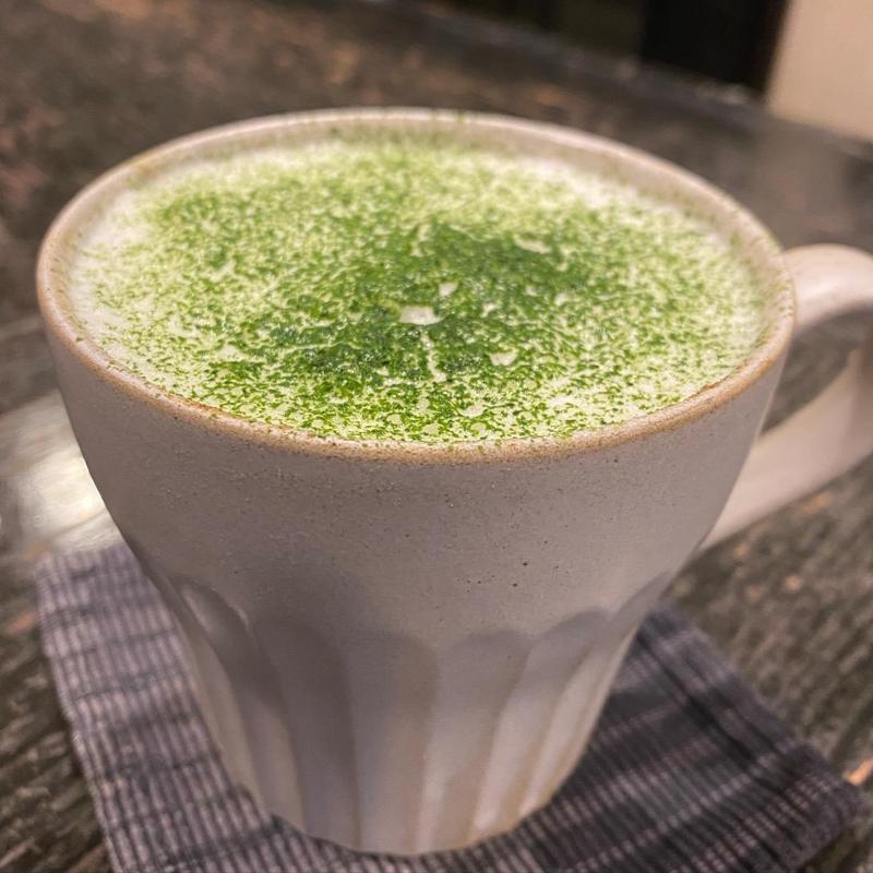 HOT抹茶ラテ(野田屋茶店 )