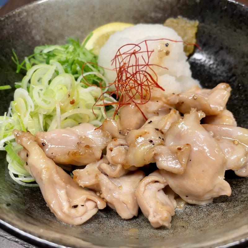 鶏ハラミ焼きおろしポン酢(若竹)