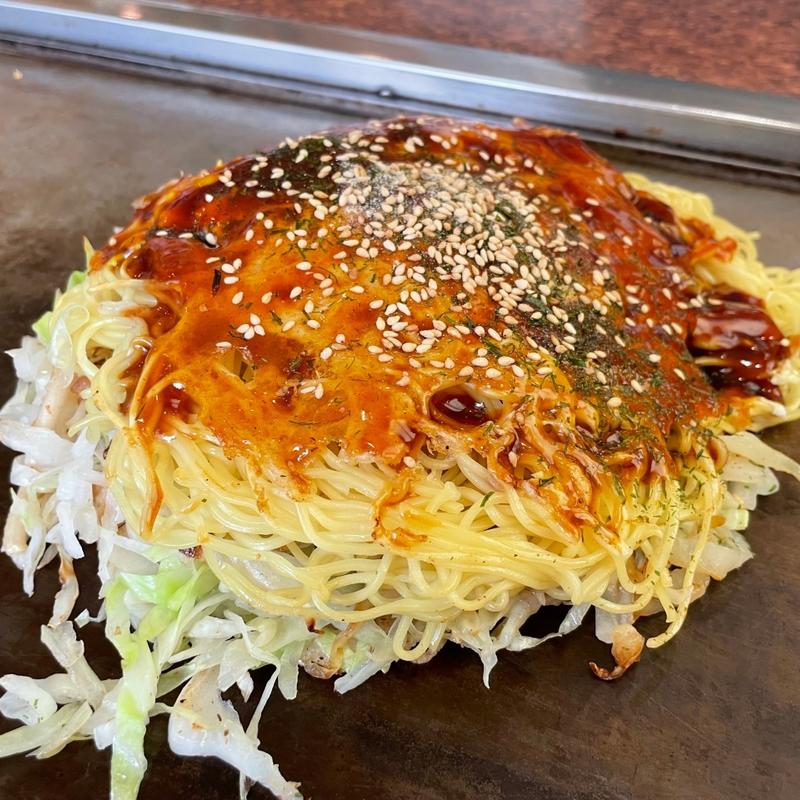 スペシャル焼(そば)(お好み焼き 楓)