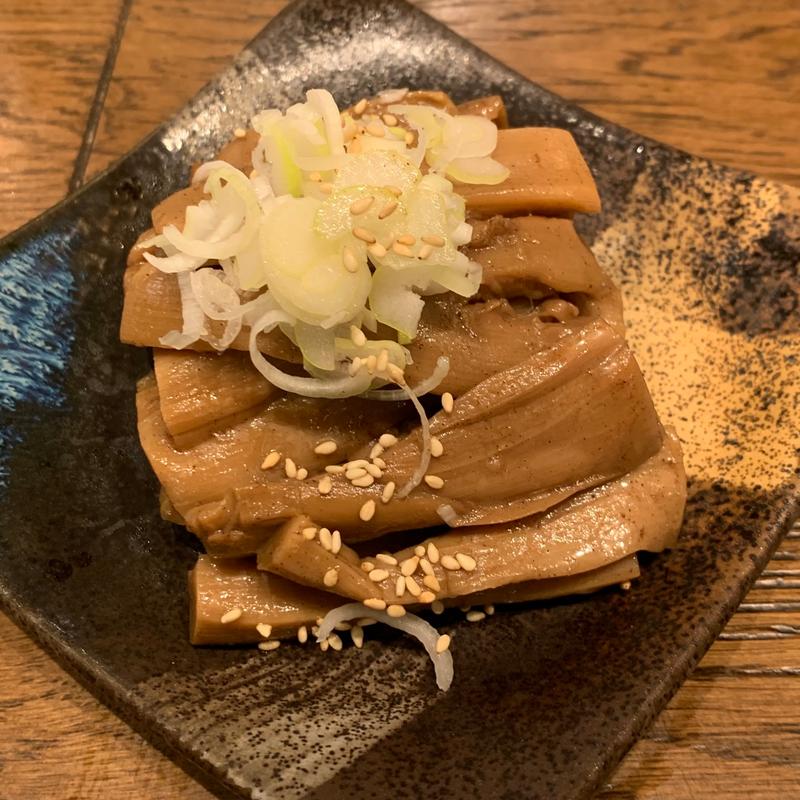 特製おつまみ支那竹(肉汁餃子のダンダダン 国立店)