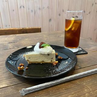 栗のチーズケーキ(Link-cafe)