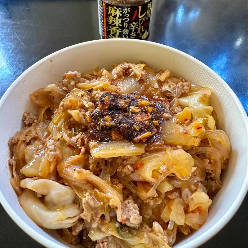 麻婆春雨丼(ベルクス 東墨田店)