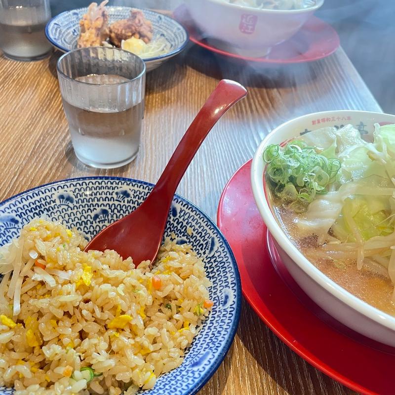 近江ちゃんぽん　＋　半炒飯(ちゃんぽん亭総本家 松原店 )