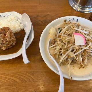 濃厚タンメン　カレーセット(極濃湯麺 シントミ 富岡店)