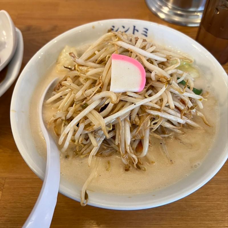 濃厚タンメン　カレーセット(極濃湯麺 シントミ 富岡店)