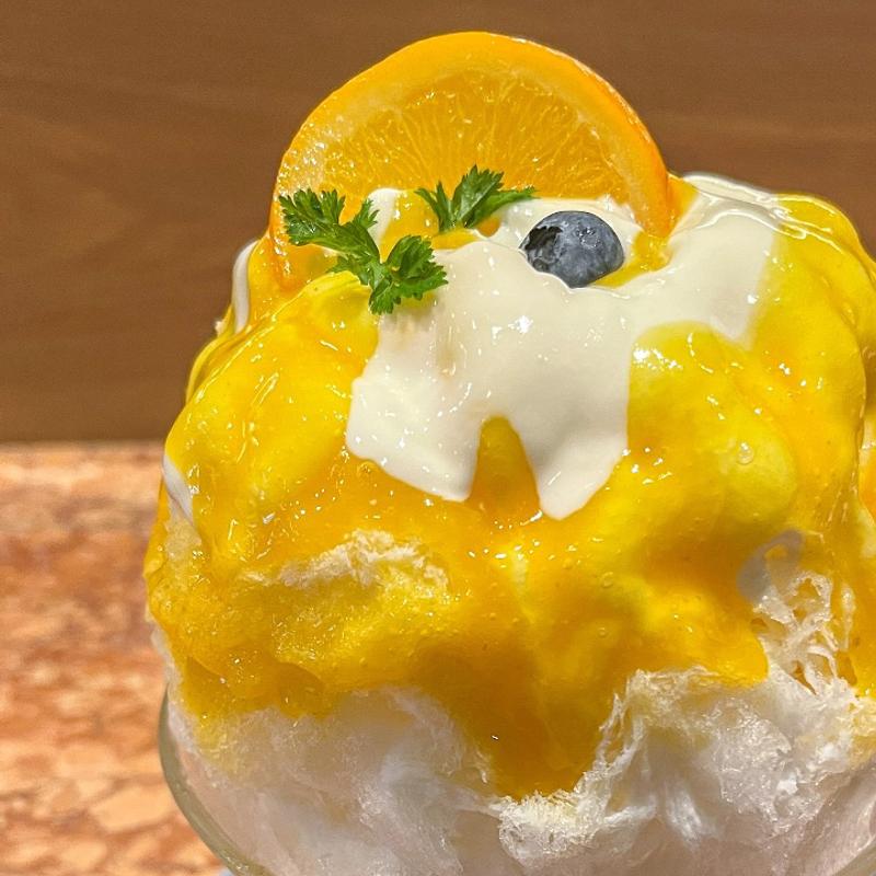 広島柑橘ヨーグルト(CAFE HAYASHIYA)