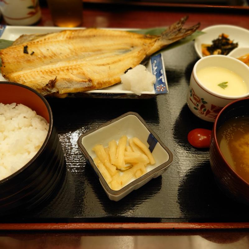 しまほっけ御膳(京成友膳)