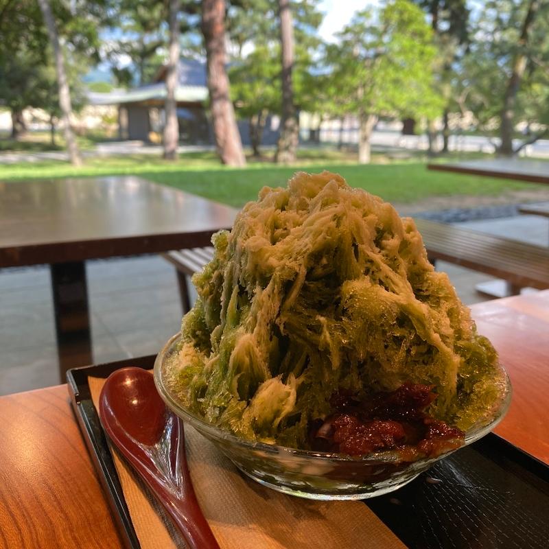 宇治金時ミルク(中立売北休憩所　食堂 )