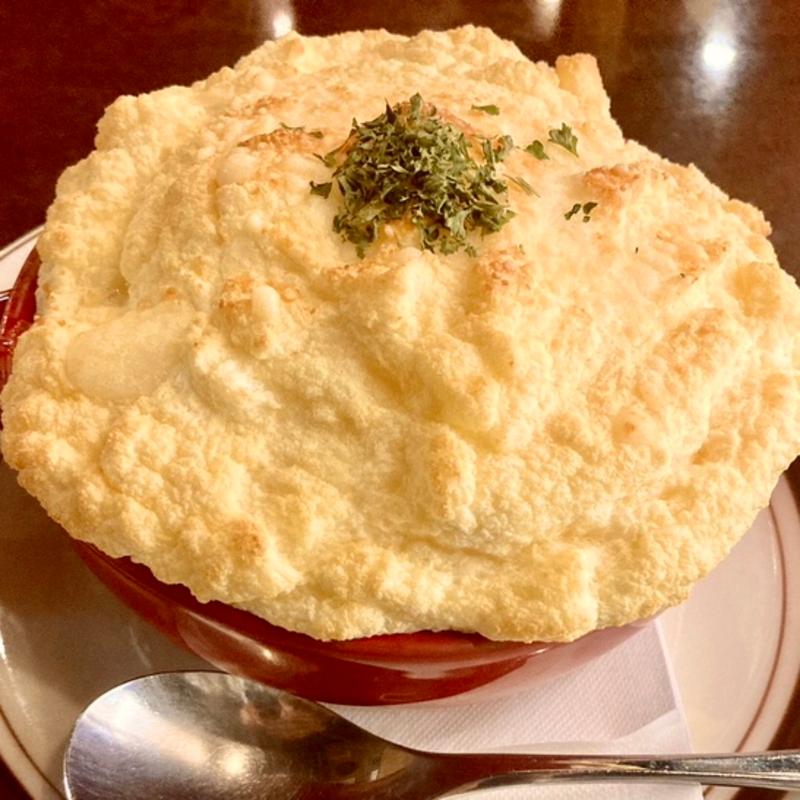 窯焼き”ふわふわ”スフレドリア(星乃珈琲店 名古屋ユニモール店)