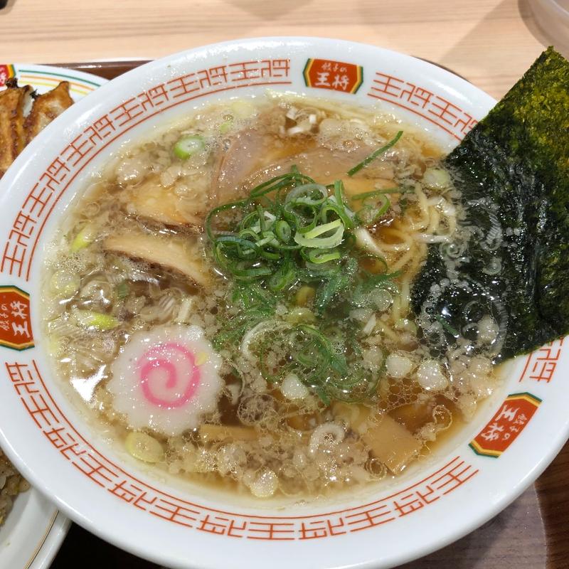 忘れられない中華そば(餃子の王将 国道293号足利南店)