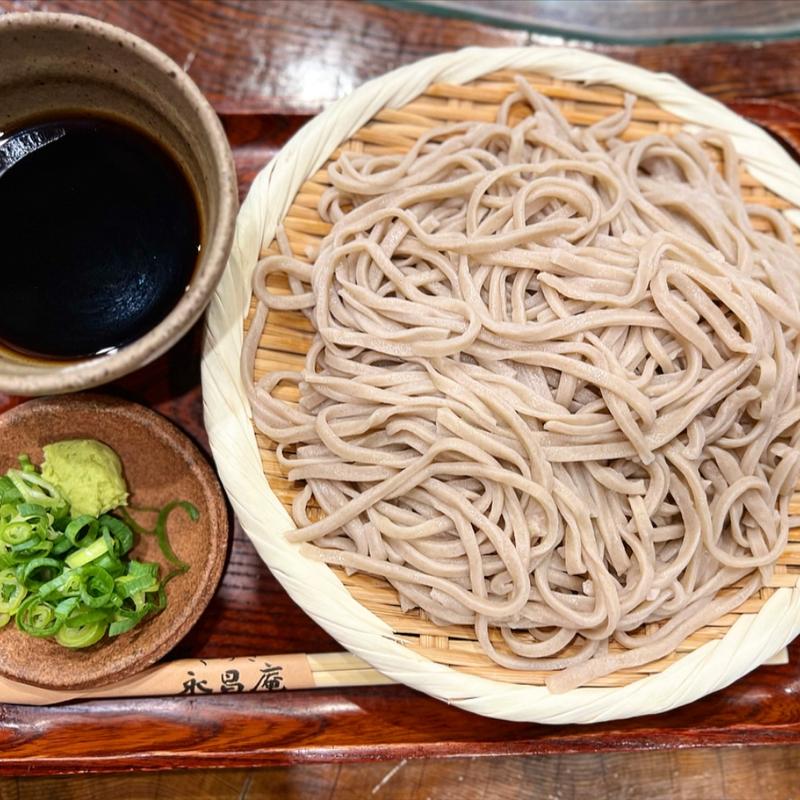 ざるそば(くつきそば 永昌庵)