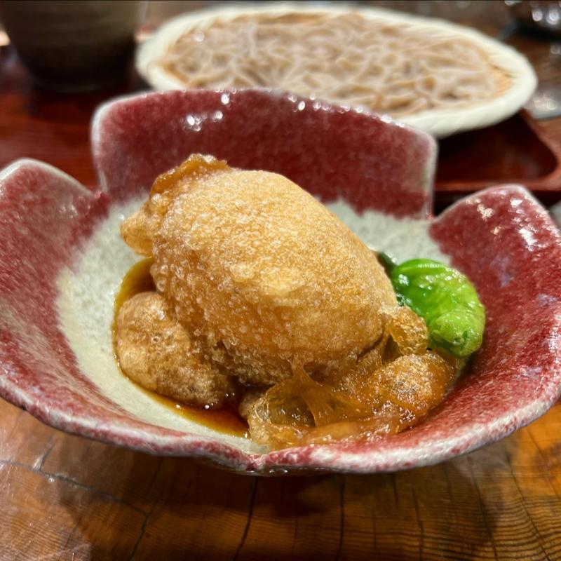 とちあげ(くつきそば 永昌庵)