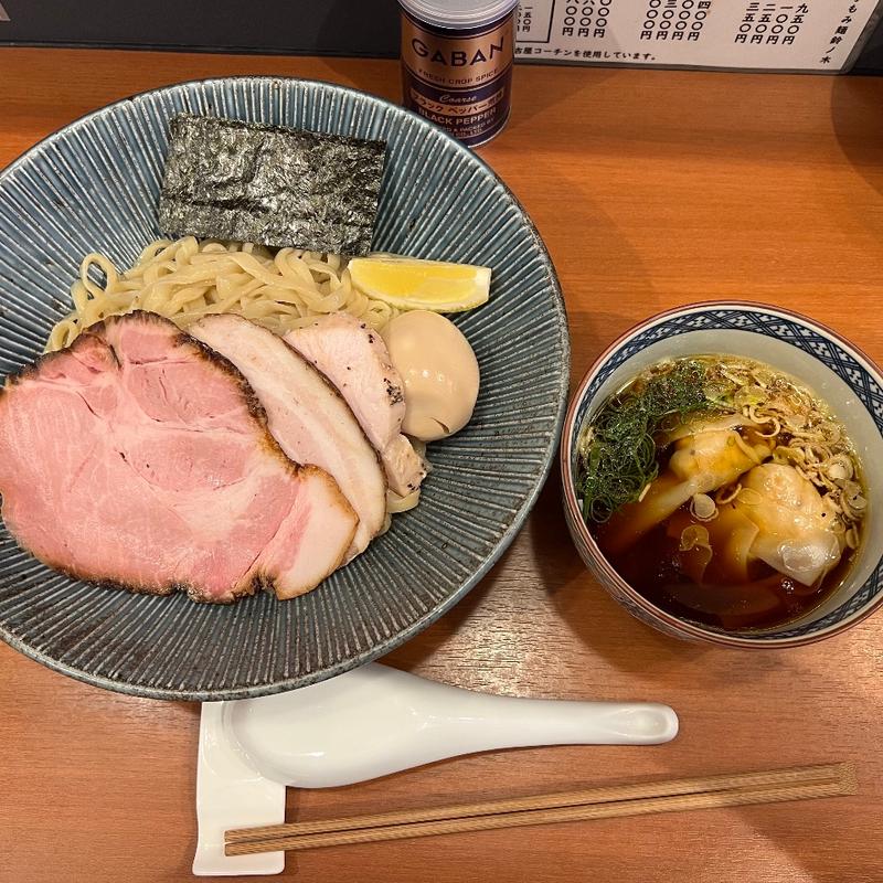 淡麗特製つけ麺（醤油）(自家製手もみ麺 鈴ノ木)